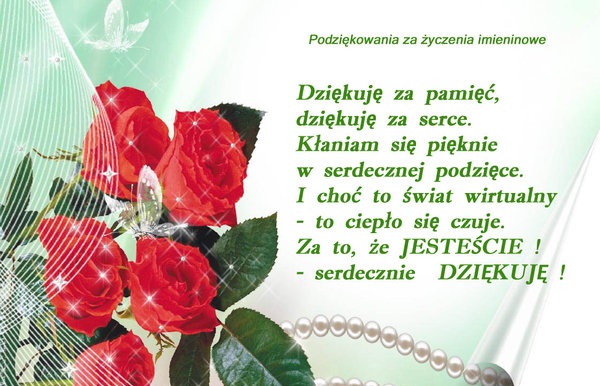 Dziękuję za pamięć, dziękuję za serce